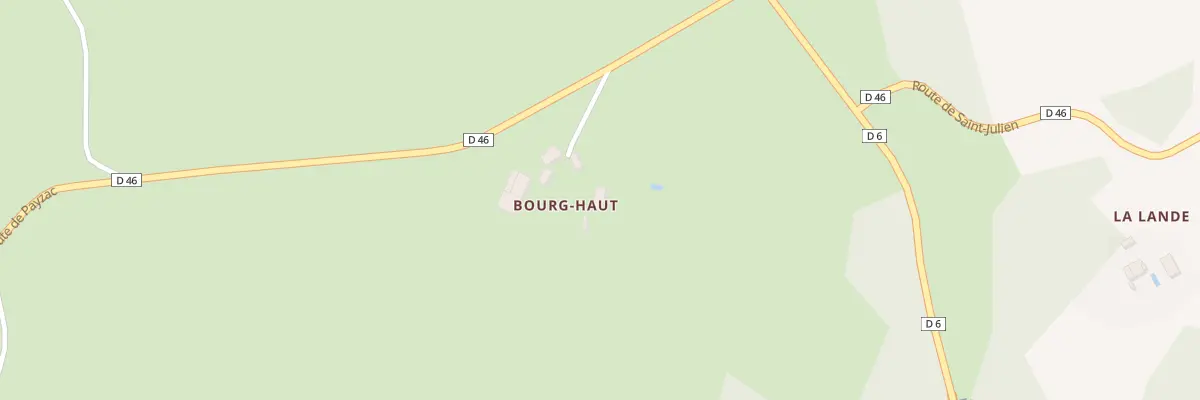 Plan du 5025 Bourg Haut à Saint-Éloy-les-Tuileries