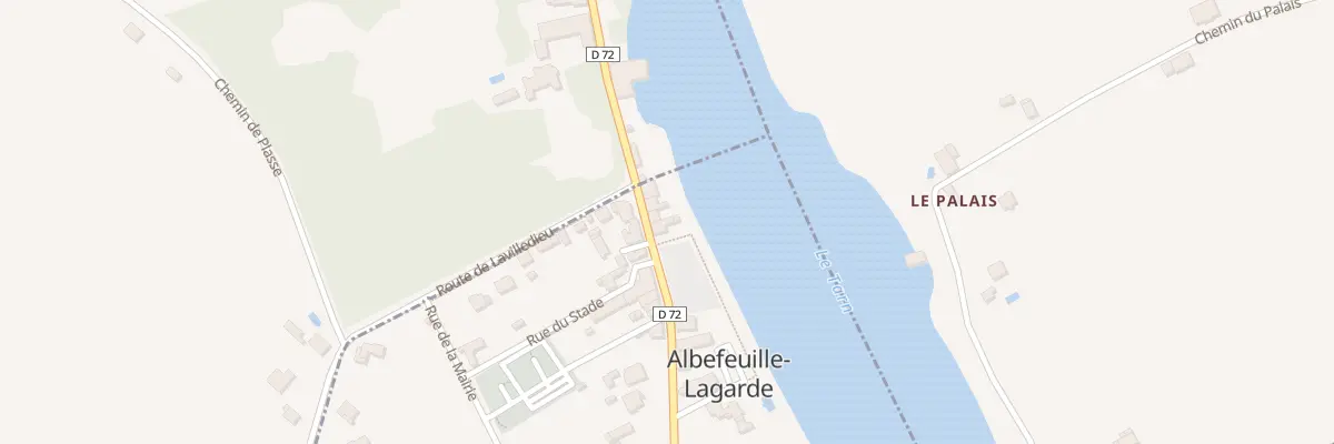 Plan du 33 Rue Paul Roussel à Albefeuille-Lagarde