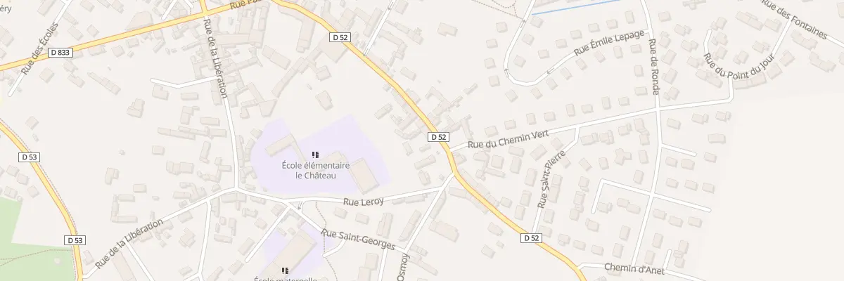 Plan du 14 Rue de Dreux à Saint-André-de-l’Eure