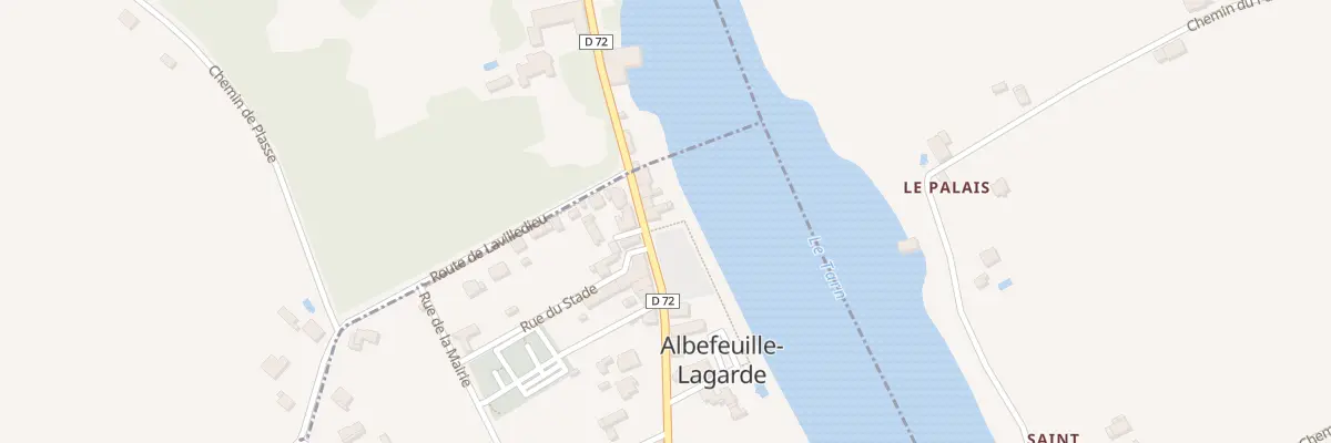 Plan du 43 Rue Paul Roussel à Albefeuille-Lagarde