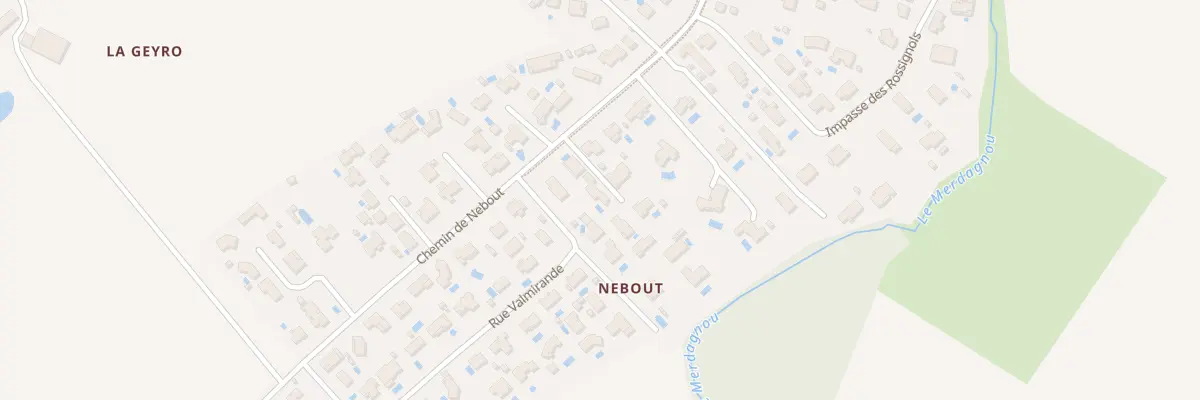 Plan du 62B Che de Nebout à Plaisance-du-Touch