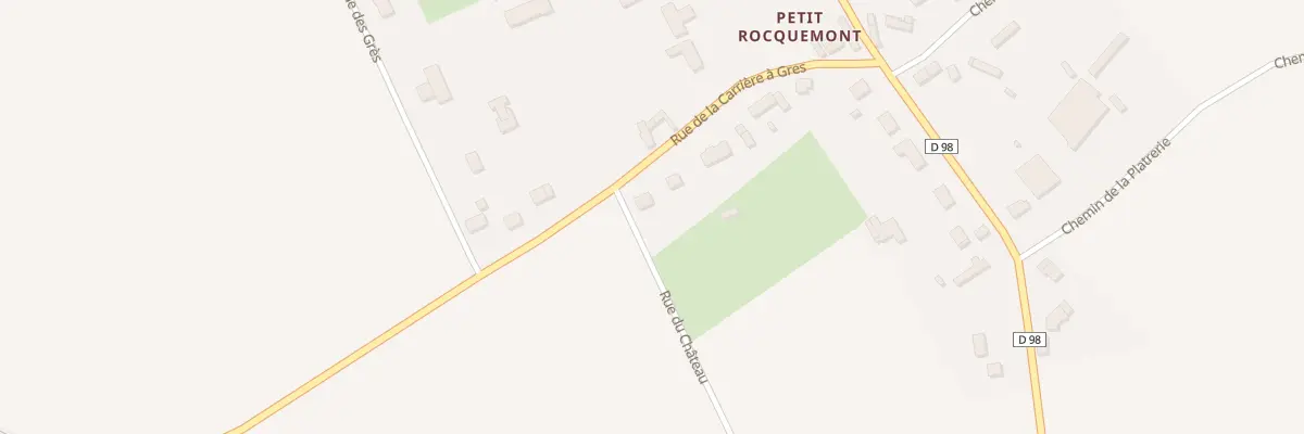 Plan du 49 Rue de la Carrière à Grès à Rocquemont
