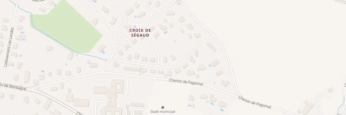 Plan du 13 Croix de Ségaud à Montbeton
