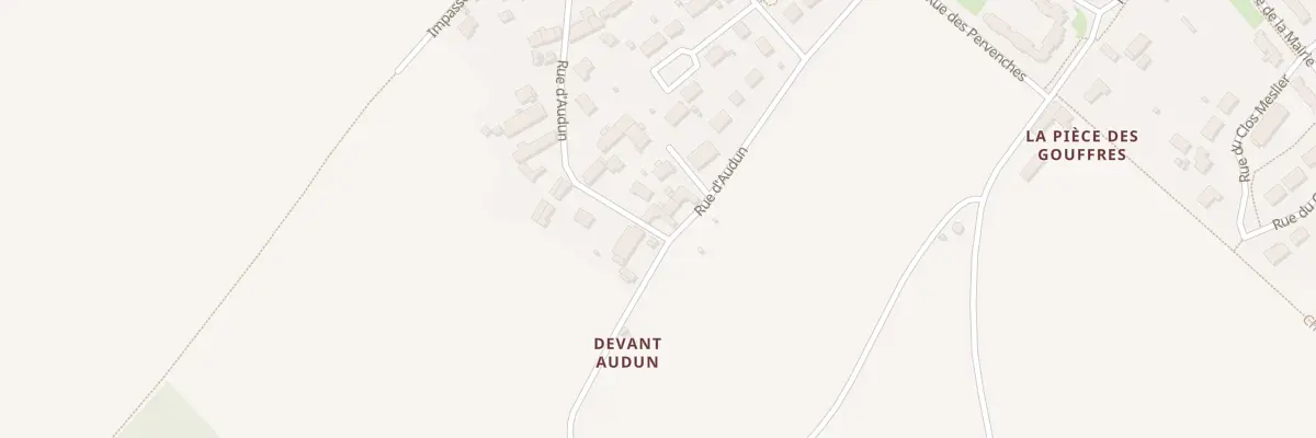 Plan du 14 Rue d’Audun à Fossé
