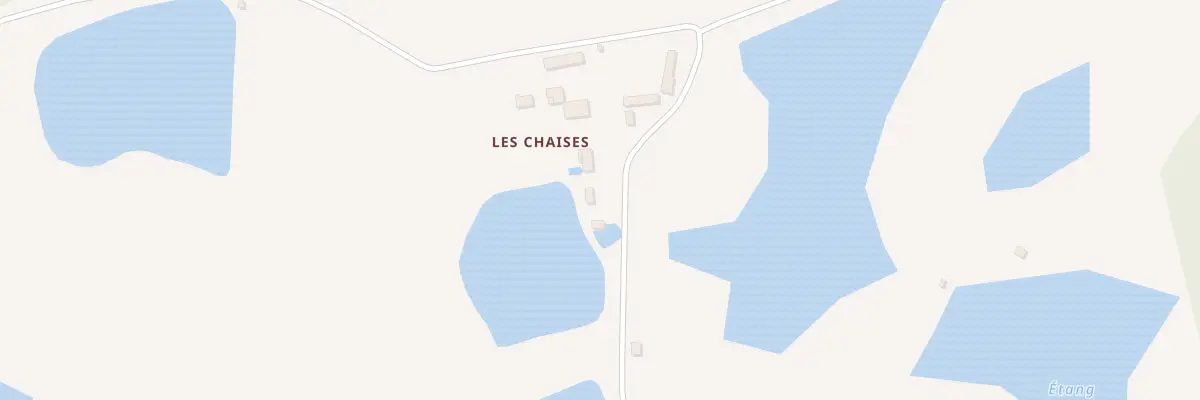 Plan du 5152 Les Chaises à Migné