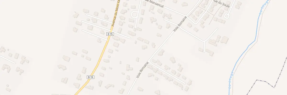 Plan du 28 Voie Romaine à Saint-Hilaire