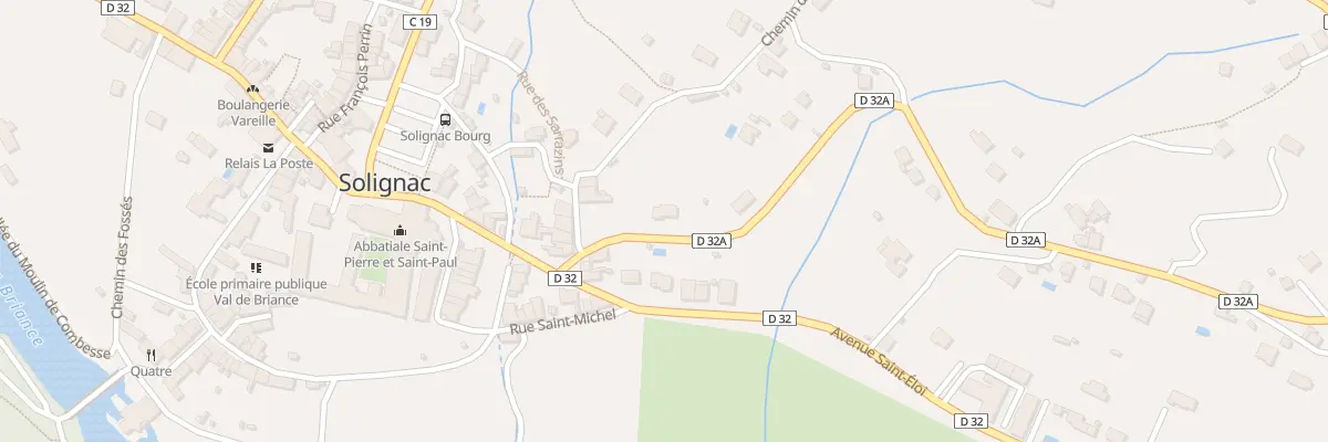 Plan du 5 Av d’Obernai à Solignac