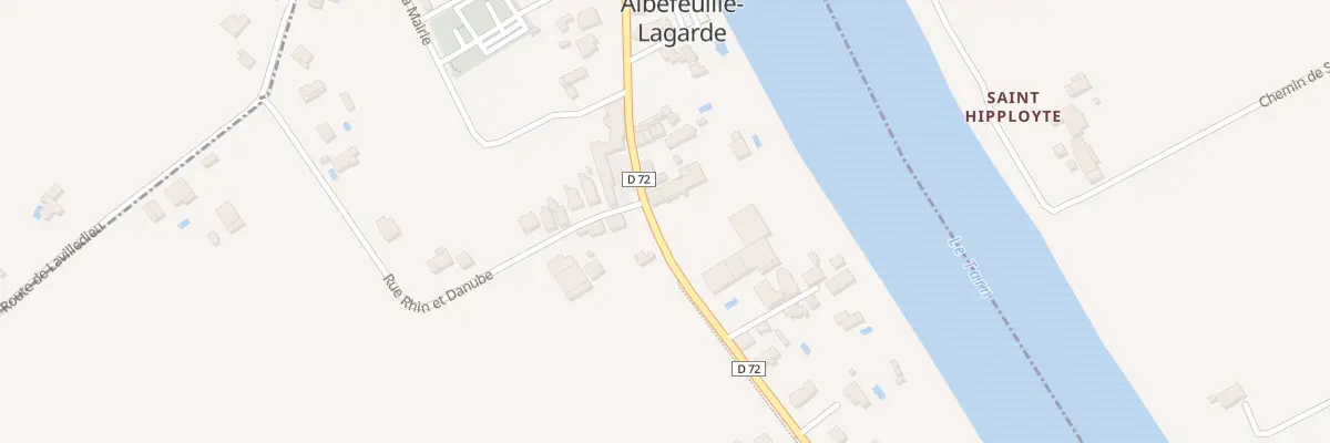 Plan du 321A Rue Paul Roussel à Albefeuille-Lagarde