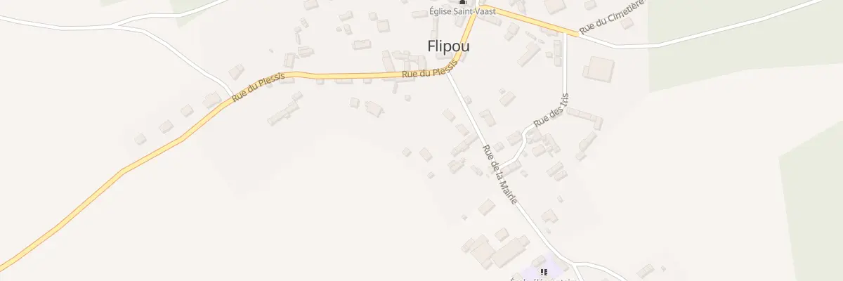 Plan du 1 Rue de la Mairie à Flipou