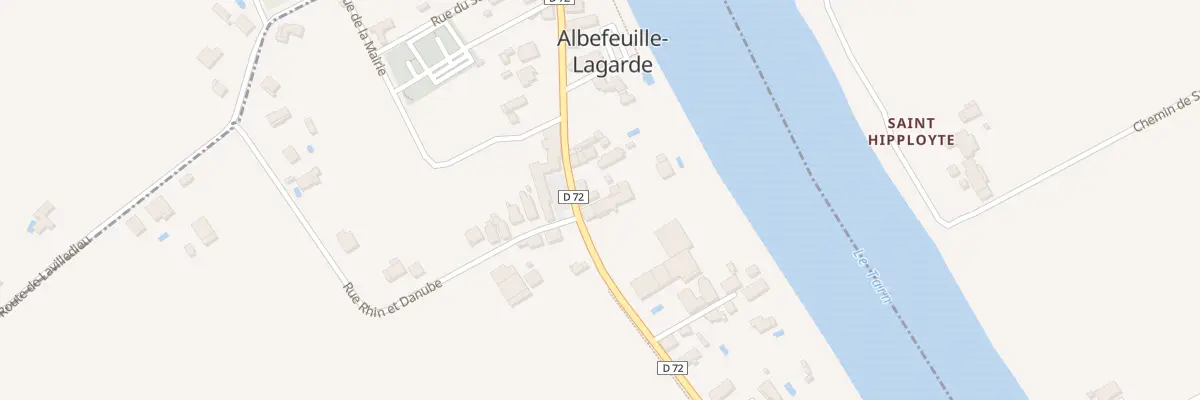 Plan du 285 Rue Paul Roussel à Albefeuille-Lagarde