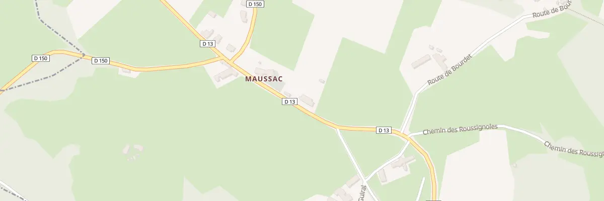 Plan du 2461 Rte de Maussac à Gindou