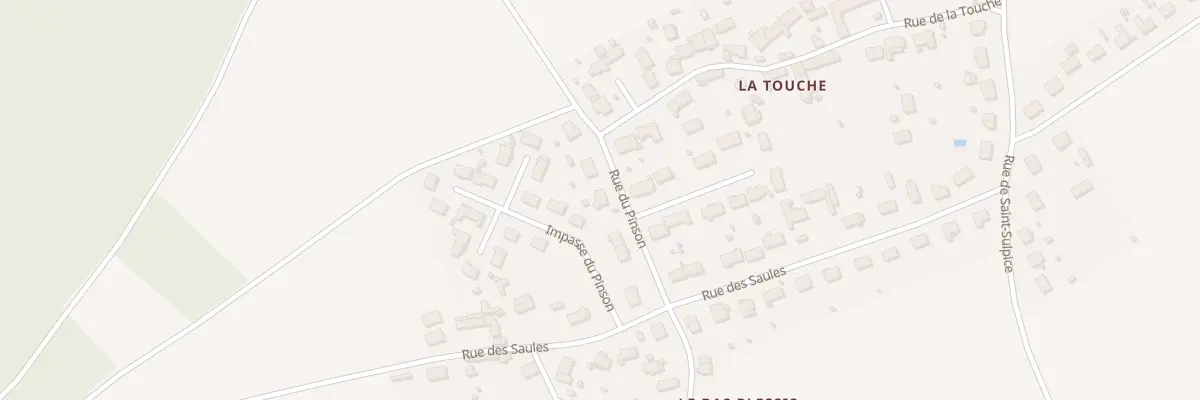 Plan du 6 Rue du Pinson à Fossé