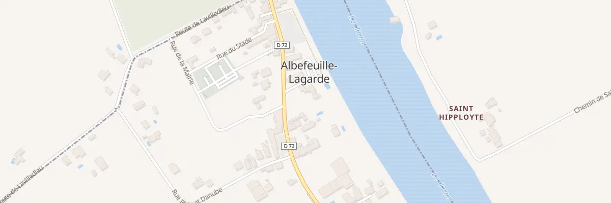 Plan du 209 Rue Paul Roussel à Albefeuille-Lagarde