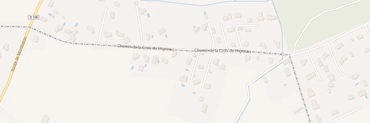 Plan du 5448 Che de la Croix de l’Agneau à Lacourt-Saint-Pierre