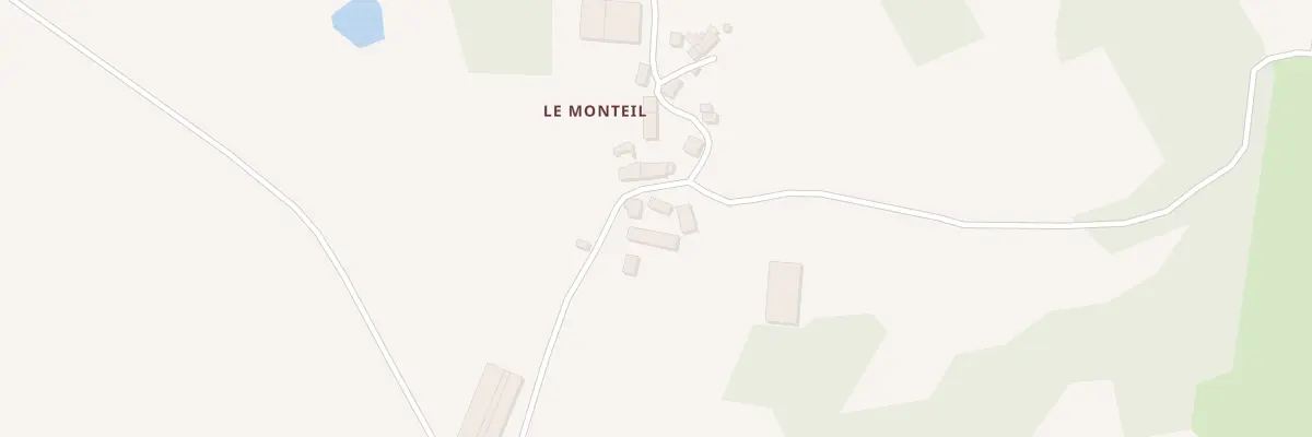 Plan du 4 Le Monteil à Saint-Sornin-Leulac