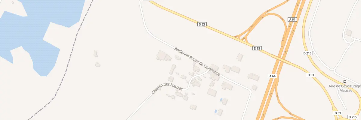 Plan du 19A Ancienne Rte de Lavernose à Mauzac