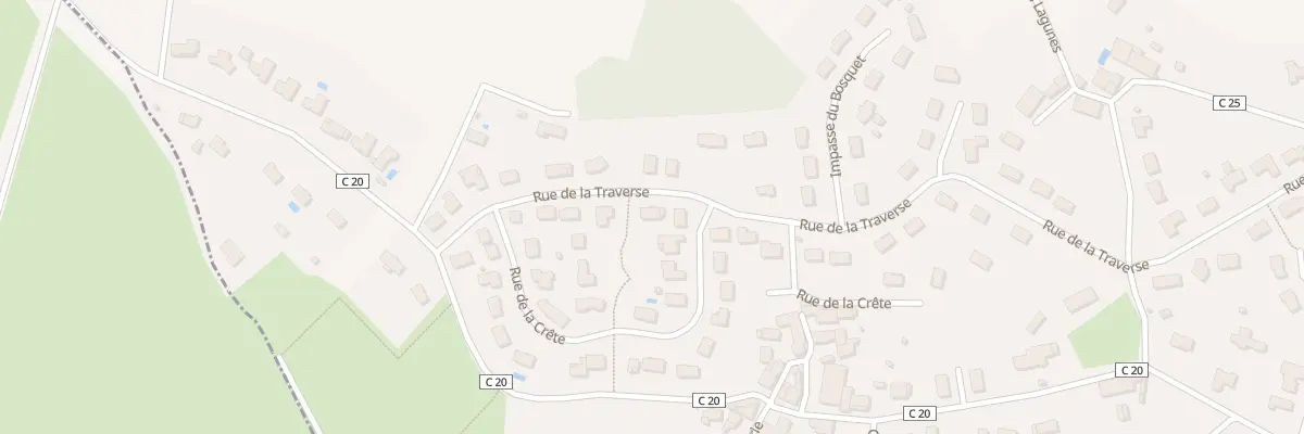 Plan du 57 Rue de la Traverse au Vigen