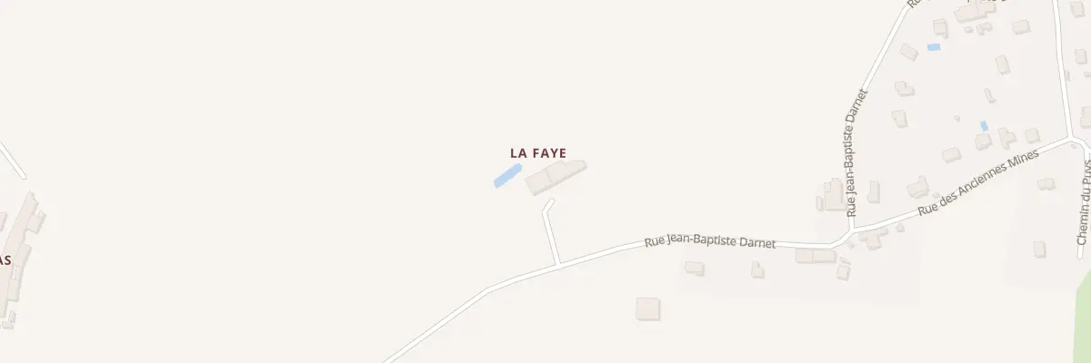 Plan du 5003 La Faye au Vigen
