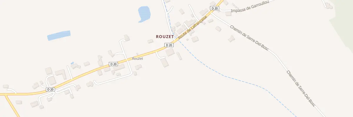 Plan du 4623 Rte de Lafrançaise à Puycornet