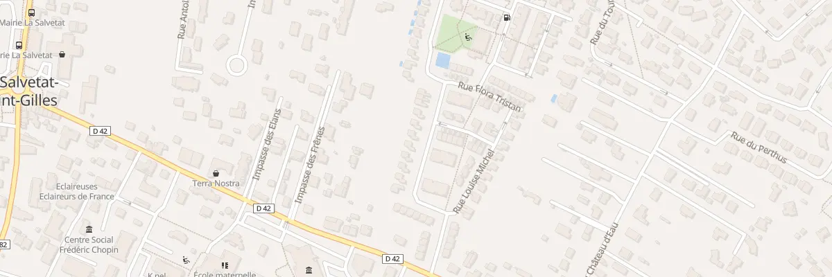 Plan du 31 Rue Simone de Beauvoir à La Salvetat-Saint-Gilles