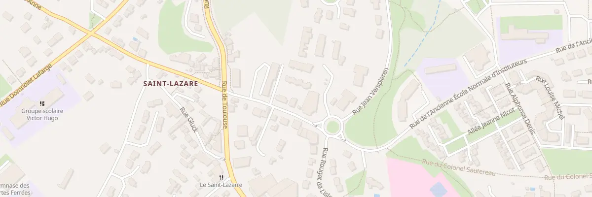 Plan du 9 Rue de l’Anc Ecole Normale à Limoges