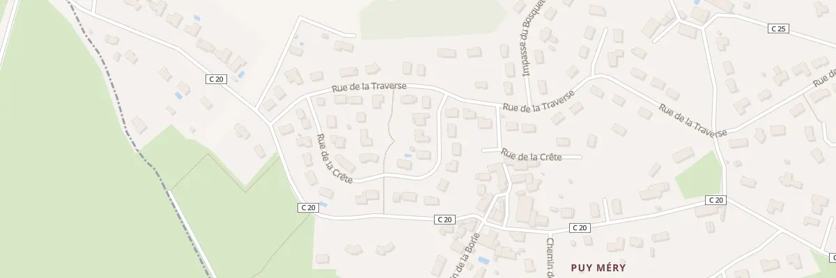 Plan du 17 Rue de la Crête au Vigen