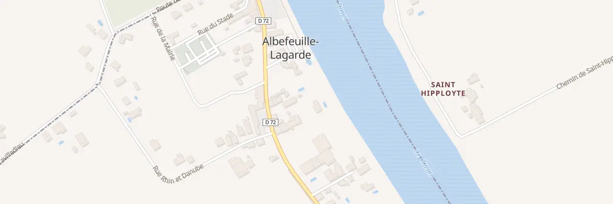Plan du 271 Rue Paul Roussel à Albefeuille-Lagarde