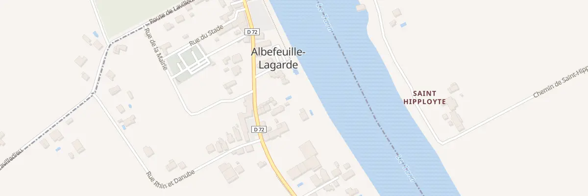 Plan du 269 Rue Paul Roussel à Albefeuille-Lagarde