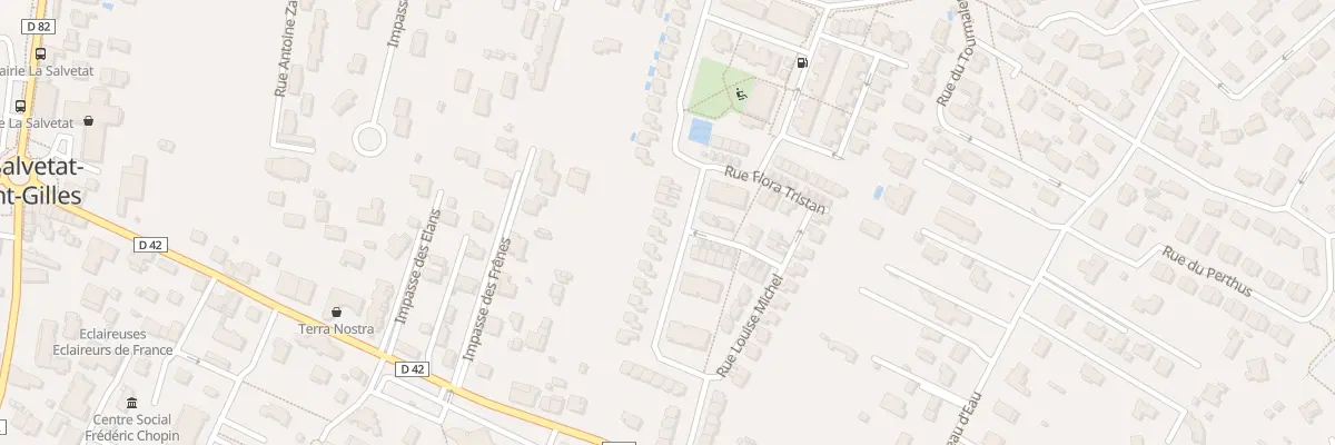 Plan du 35 Rue Simone de Beauvoir à La Salvetat-Saint-Gilles