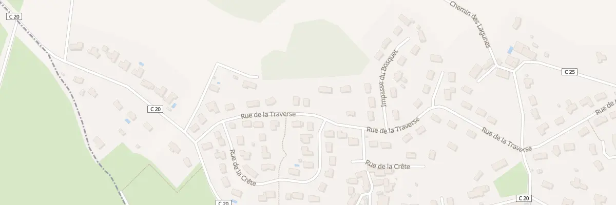 Plan du 58 Rue de la Traverse au Vigen