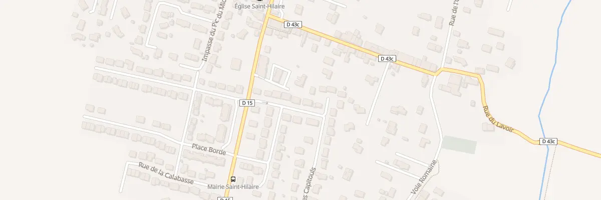 Plan du 38 Rue des Capitouls à Saint-Hilaire