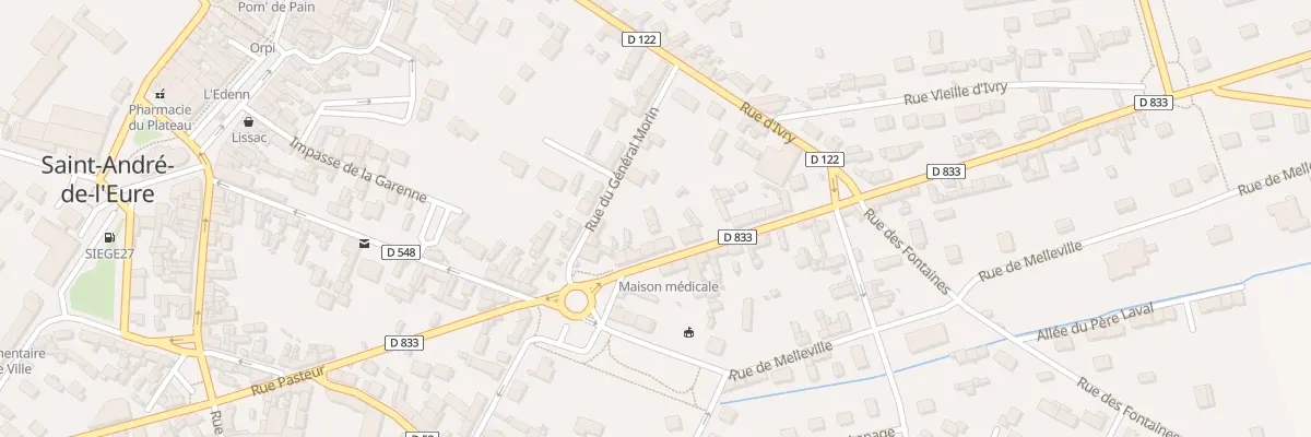 Plan du 7B Rue de Mousseaux à Saint-André-de-l’Eure