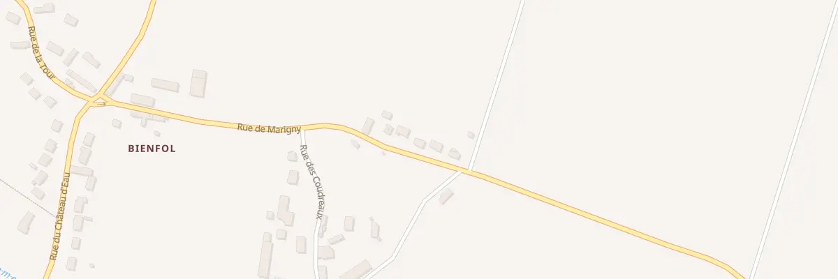 Plan du 30 Rue de Marigny à Magny