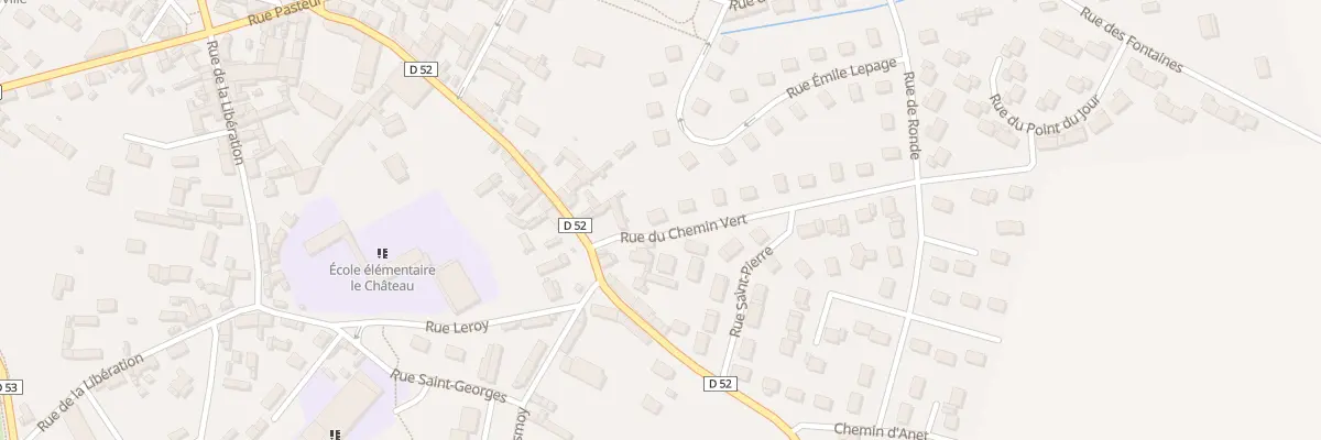 Plan du 18 Rue du Chem Vert à Saint-André-de-l’Eure