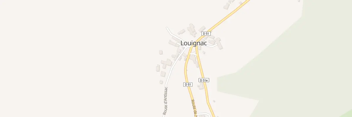 Plan du 5016 Le Bourg à Louignac