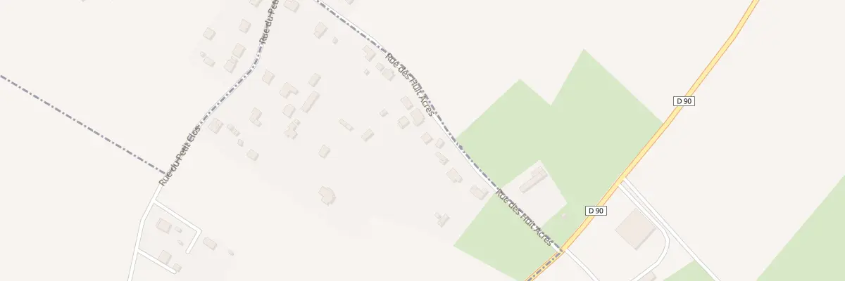 Plan du 7009 Le Coudray à Bierville