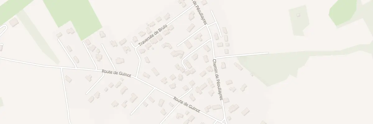 Plan du 101 Che de Péouliayres à Merville