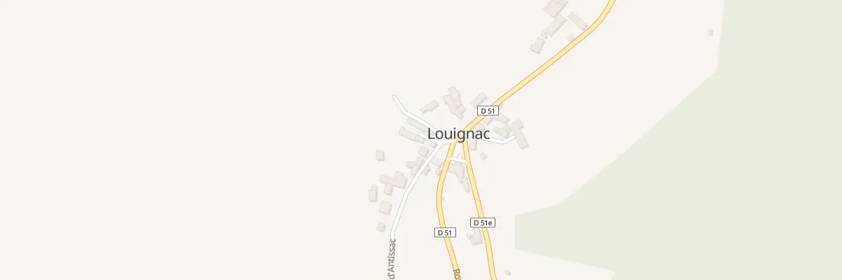 Plan du 5013 Le Bourg à Louignac
