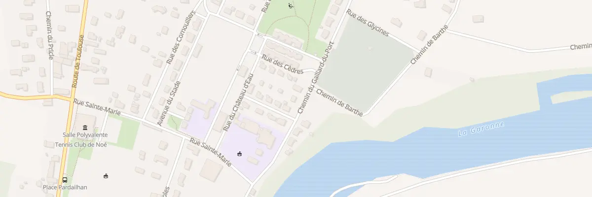 Plan du 17 Che du Gaillard-du-port à Noé