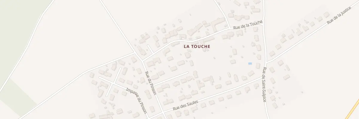 Plan du 9 Imp du Clos de la Touche à Fossé
