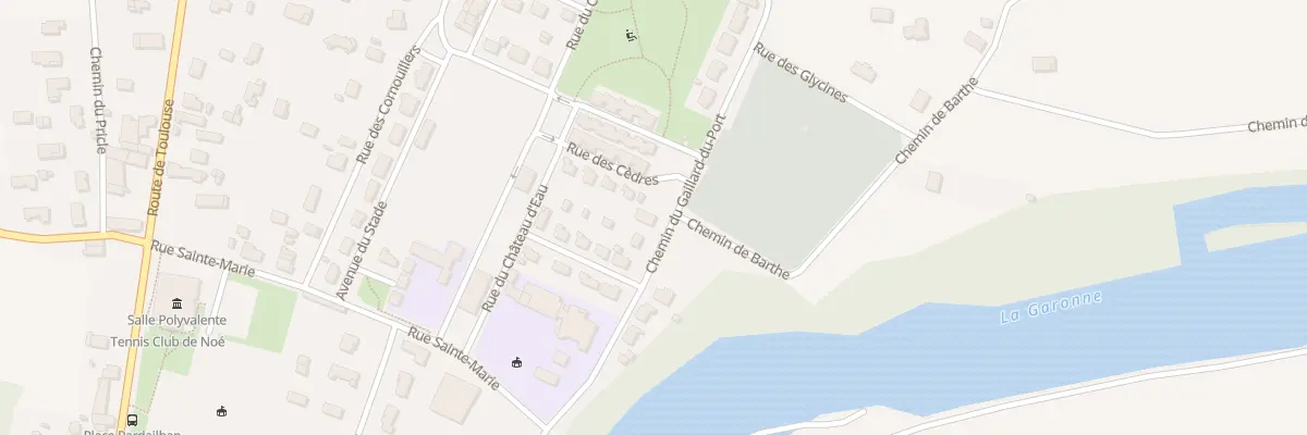 Plan du 8 Rue des Cèdres à Noé