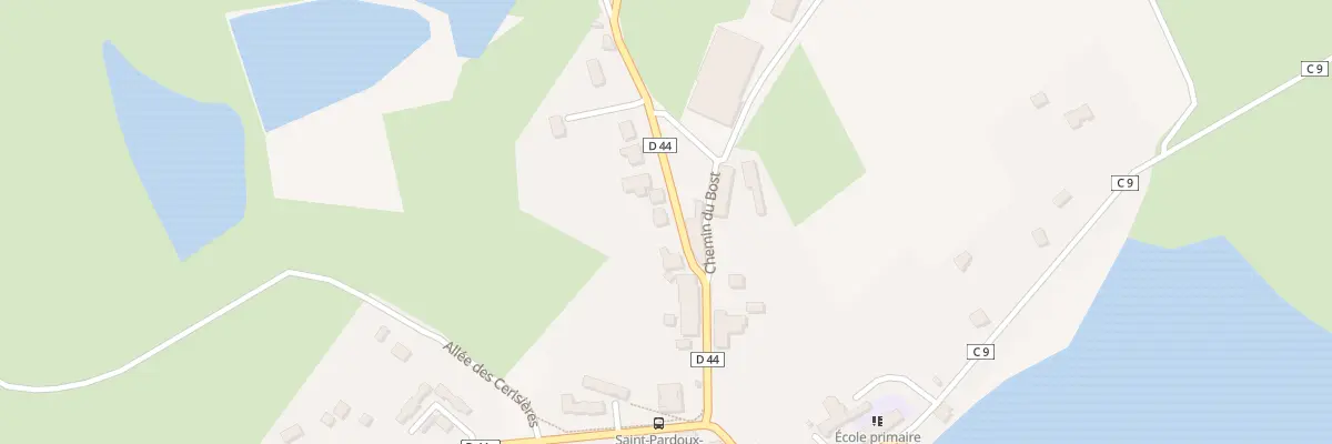 Plan du 15 Rte des Cimes à Saint-Pardoux-le-Lac