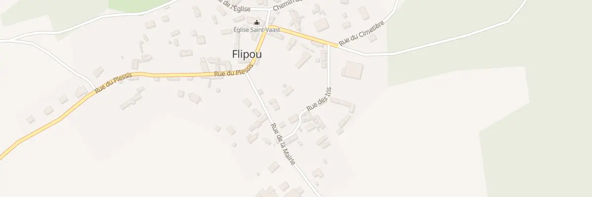 Plan du 4 Rue des Iris à Flipou