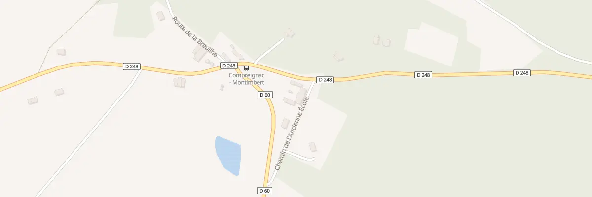 Plan du 5369 Ecoles de Montimbert à Compreignac