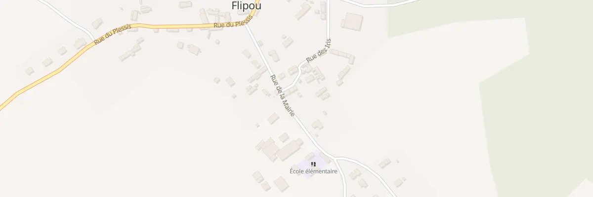 Plan du 6 Rue de la Mairie à Flipou