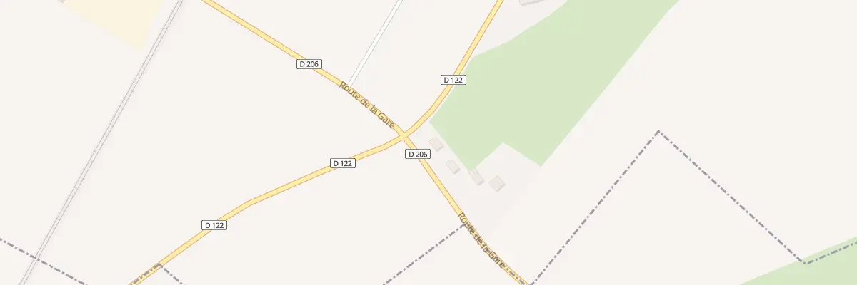 Plan du 196 Rte de la Gare à Vieux-Manoir