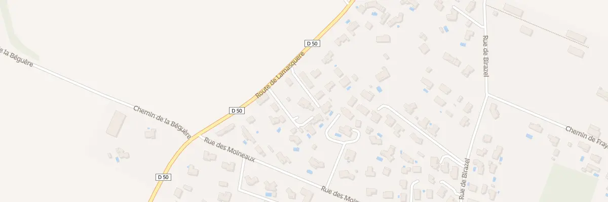 Plan du 29B Rte de Lamasquère à Plaisance-du-Touch