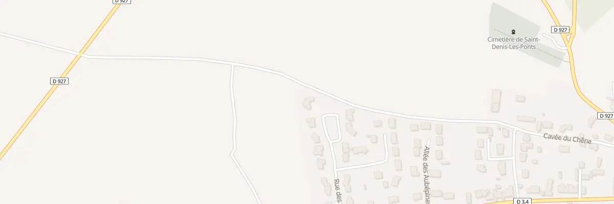 Plan du 18 Rue des Begnoux à Saint-Denis-Lanneray