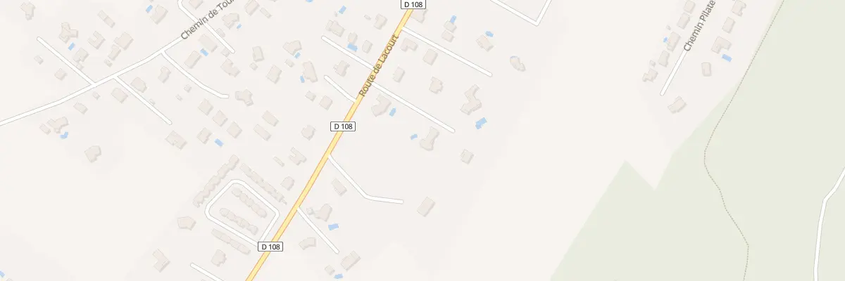 Plan du 673 Rte de Lacourt à Montbeton