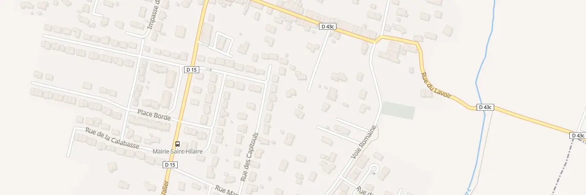 Plan du 36 Rue d’Occitanie à Saint-Hilaire